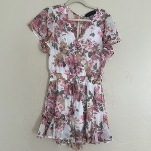 EUC floral romper